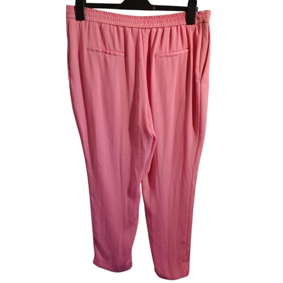 Zara Tapered Pull on Pants Pink Womens Size X Large - Picture 3 of 5